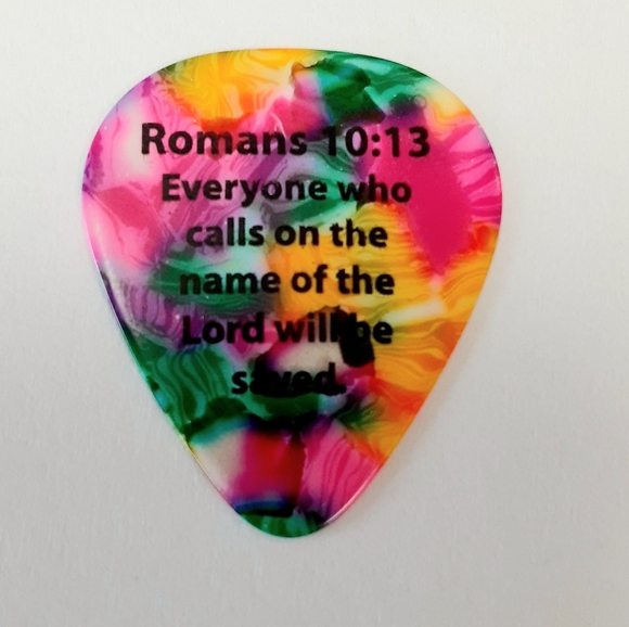 PICK JESUS Guitar Pick Holder Silicone Bracelet - Picture 3 of 3